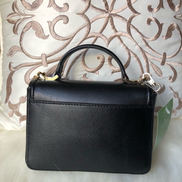 Kate Spade NWT Mini Black Leather Crossbody Bag - Picture 3 of 7
